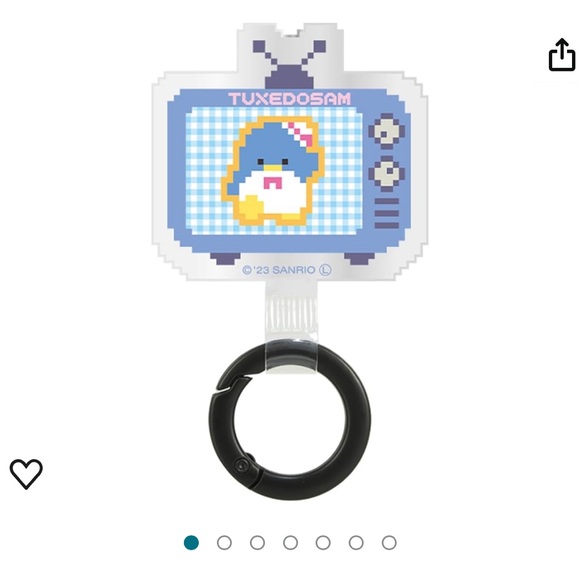 BNIB Japan Sanrio Multi Ring Plus - Tuxedo Sam/ Retro Game - Picture 3 of 10